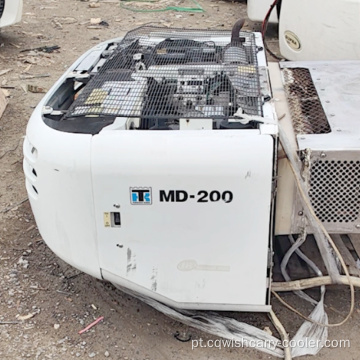 Thermo King usou unidades MD200 MD300 T600M T800M T1000M Unidade de refrigeração de segunda mão funciona bem e de boa qualidade para venda